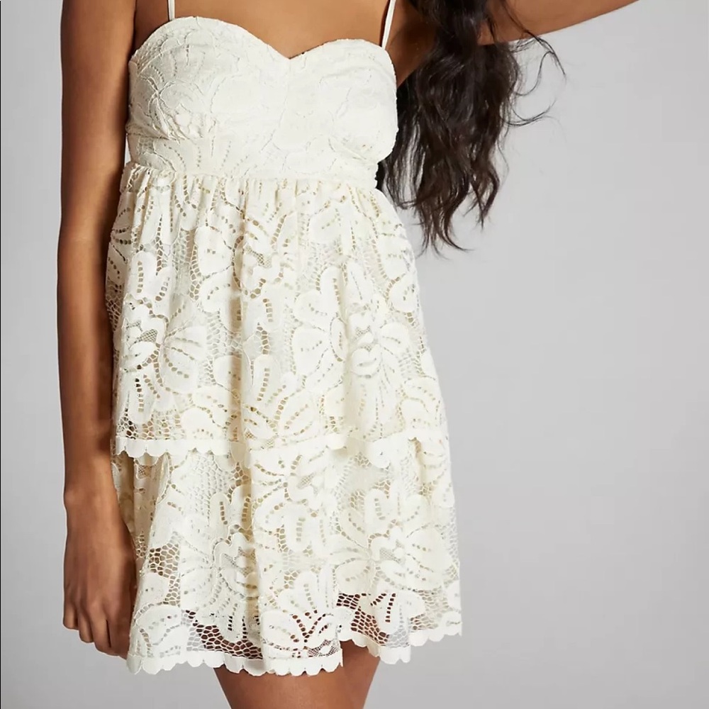 anthropologie maeve lace off the shoulder dress !